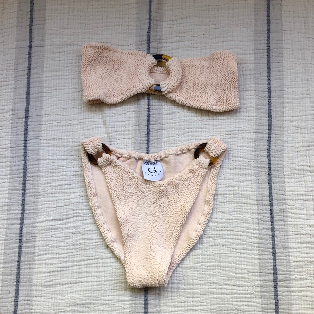 Hunza G Gloria Bikini Set - Nude